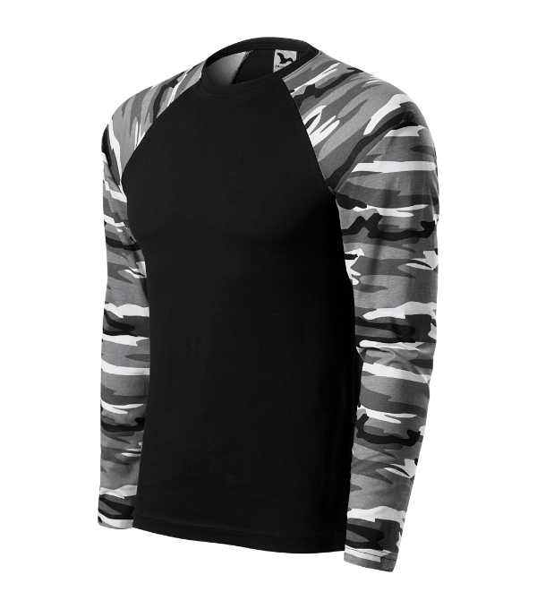 Camouflage LS 166 - Póló unisex