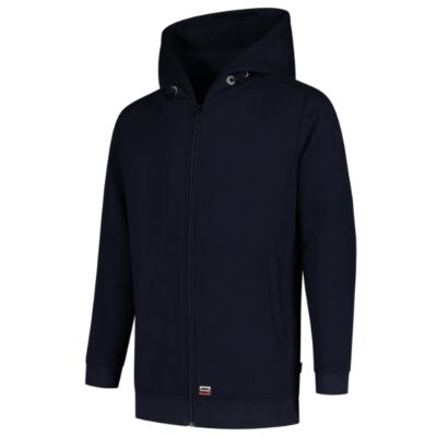 Hooded Sweat Jacket Washable 60°C T44 - Felső unisex