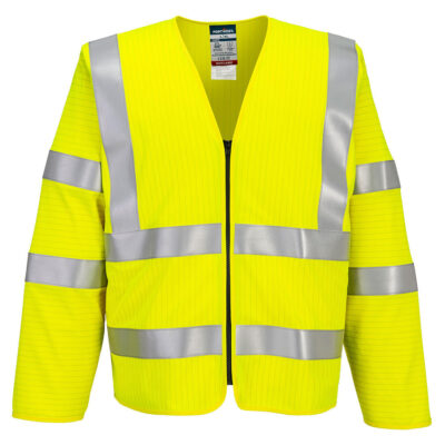 Portwest Bizflame Hi-Vis lángálló cipzáras mellény