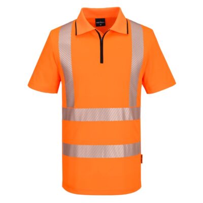Portwest KX3 Sport Hi-Vis cipzáras pólóing